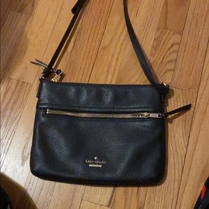 black kate spade purse